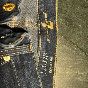 Size 26 7 for all mankind jeans